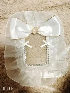 リボン付きトレカケース用フリル