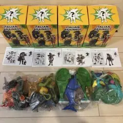 新品未使用⭐︎イタリアンブレインロット　フィギュア　A C E F 4点セット