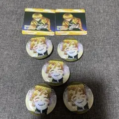 鬼滅の刃　我妻 善逸　まとめ売り　22巻　缶バッジ　TSUTAYA マグネット