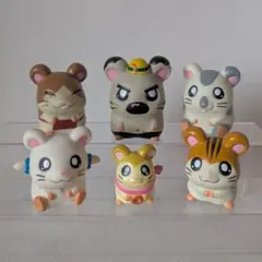 〈当時物〉とっとこハム太郎 指人形 6体セット ハムちゃんず レトロ フィギュア