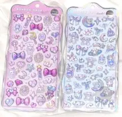 【正規品】ボンボンドロップシールchurukira2枚セット　ちゅるきら