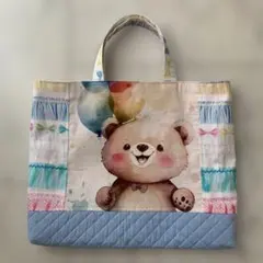 ❤︎SALE❤︎レッスンバッグ　通園通学バッグ　サブバッグ