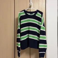GAP ストライプ ニットセーター Mサイズ
