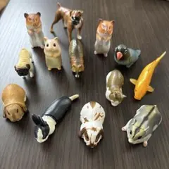 小動物フィギュア 12体セット