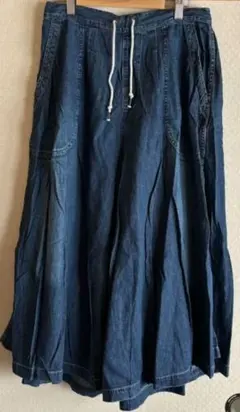 ドミンゴ D.М.G デニムパンツ ワイドキュロット フレアパンツ ガウチョ