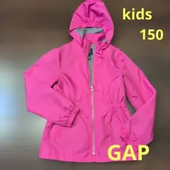 GAP キッズ ピンク フード付きジャケット150