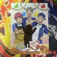 テニスの王子様 非売品 ブロマイド イラストシート 宍戸 鳳 丸井 4644