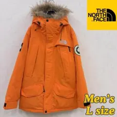極美品　ノースフェイス アンタークティカパーカ オレンジ L #1217