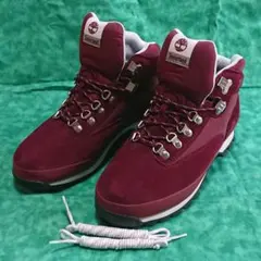 【美品】Timberland ユーロハイカー ダークレッド 25.5㎝のサムネイル