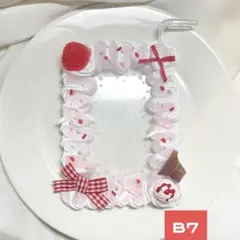 【No.234】ドリンクシリーズ　苺みるくフロート　ホイップデコ B7
