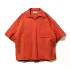 タイトブース/ジャージーオープンカラーポロシャツ/SIZE XLビッグシルエットのサムネイル