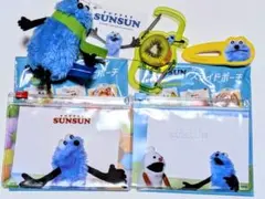 【匿名配送】PUPPET SUNSUN ぬいぐるみ＆雑貨、髪留　パペットスンスン