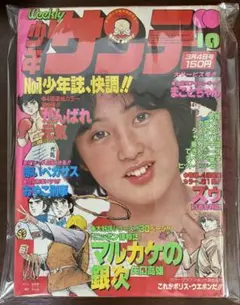 昭和レトロ 週刊少年サンデー 1979年10号 能瀬慶子 矢口高雄