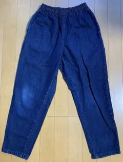 GU デニム ロングパンツ 150cmのサムネイル
