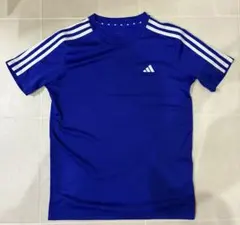 アディダス キッズ Tシャツ ブルー　160