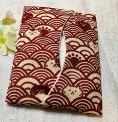 ハンドメイド　ポケットティッシュケース　猫シリーズ