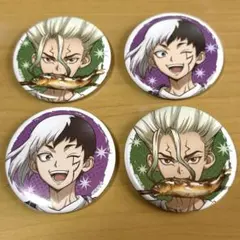 ぷちくじ　ドクターストーン　缶バッジ