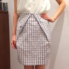Loungedress◆ギンガムチェックタイトスカートのサムネイル