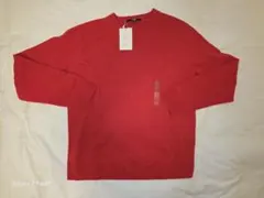 【新品】ユニクロ カシミヤクルーネックセーター（レディース・レッド）