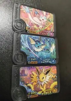 ニンフィア　サンダース　シャワーズ　ポスーパートレジャー　ワンダーピック