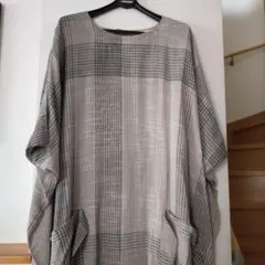 drug store's　fu-ai　ビッグシルエットロングワンピース