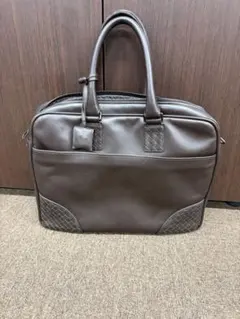 Bottega Veneta イントレチャート ビジネスバッグ ブラウンのサムネイル