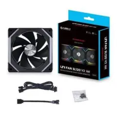 【新品未開封】Lian Li 純正 UNI FAN SL120 V2 ブラック