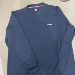 FILA SAVEDRY 長袖カットソー M ネイビー