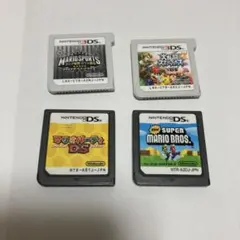 3DSソフトDSソフト4本まとめ売り　スーパーマリオブラザーズ　マリオパーティ