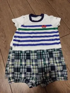 ミキハウス　半袖ロンパース