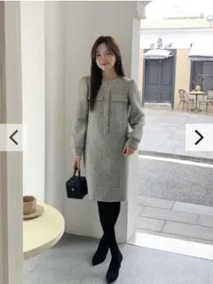 『BIRTHDAY BASH』ラメツイードワンピース