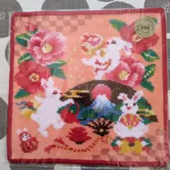 フェイラー　兎干支ハンカチ