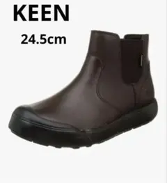 KEEN 防水レザー　サイドゴアブーツ 24.5cmのサムネイル