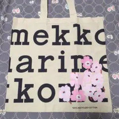 marimekkoノベルティ ロゴトート さくら