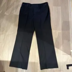 黒 2WAYストレッチ スラックス ウエスト63cm