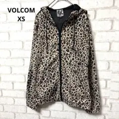 VOLCOM ジャケット　ジャンパー　パーカー　ヒョウ柄　XSのサムネイル