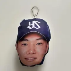ヤクルトスワローズ　奥川恭伸 フェイスキーホルダー
