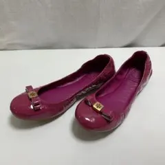 新品】TORY BURCH クラックパテント フラットバレエシューズ - メルカリ