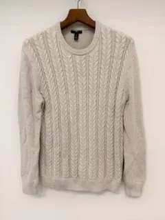 Gap ケーブルニット セーター アイボリー メンズ L