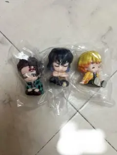 鬼滅の刃 マスコットフィギュア 3体セット　肩ズン