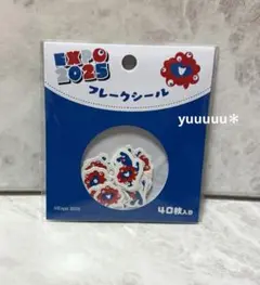 ミャクミャク 万博 フレークシール ステッカー EXPO2025 新品