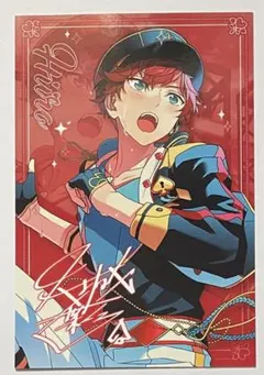 あんスタ　天城一彩　韓国カフェ　限定　バースデーカード