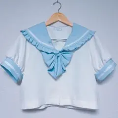 【アベイル】シナモロール セーラー襟 半袖トップス　Lサイズ