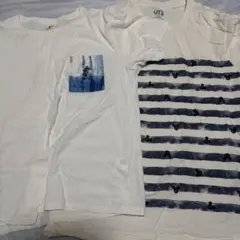 ミッキーユニクロTシャツ2着セット