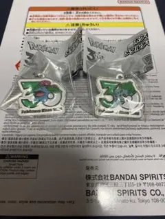 ポケモン 30周年 メタルチャーム 2個セット