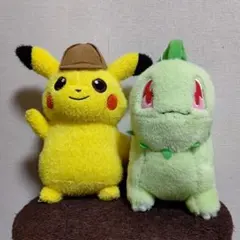 名探偵ピカチュウとチコリータ