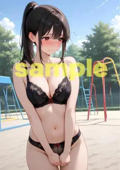 【ラミネート無料】A4サイズポスター/美少女/S2025