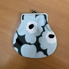 【新品未使用】マリメッコ Mini Unikko がま口ポーチ ※最終価格