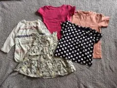 90 まとめ売り　夏服　女の子　hushush 5点セット