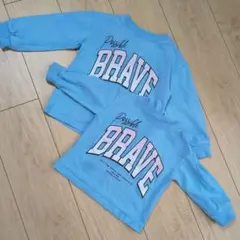 ペアマノン　ストリート　 水色 長袖カットソー　　110cmのみ